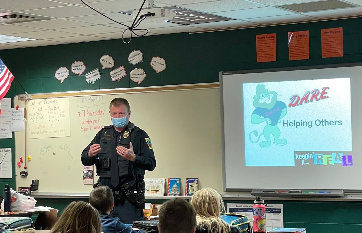 National School Resource Officer Appreciation Day Bemidji Middle School
