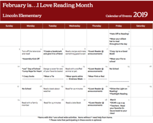 I Love Reading Month