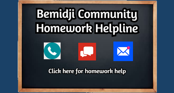 Bemidji Community Homework Helpline
