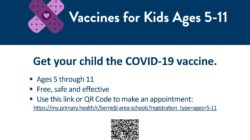 Vaccination clinic for children ages 5-11