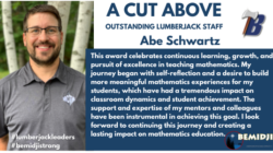 Abe Schwartz named winner of Presidential Award for Excellence in Mathematics and Science Teaching