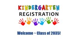 Kindergarten Registration for 2022-23