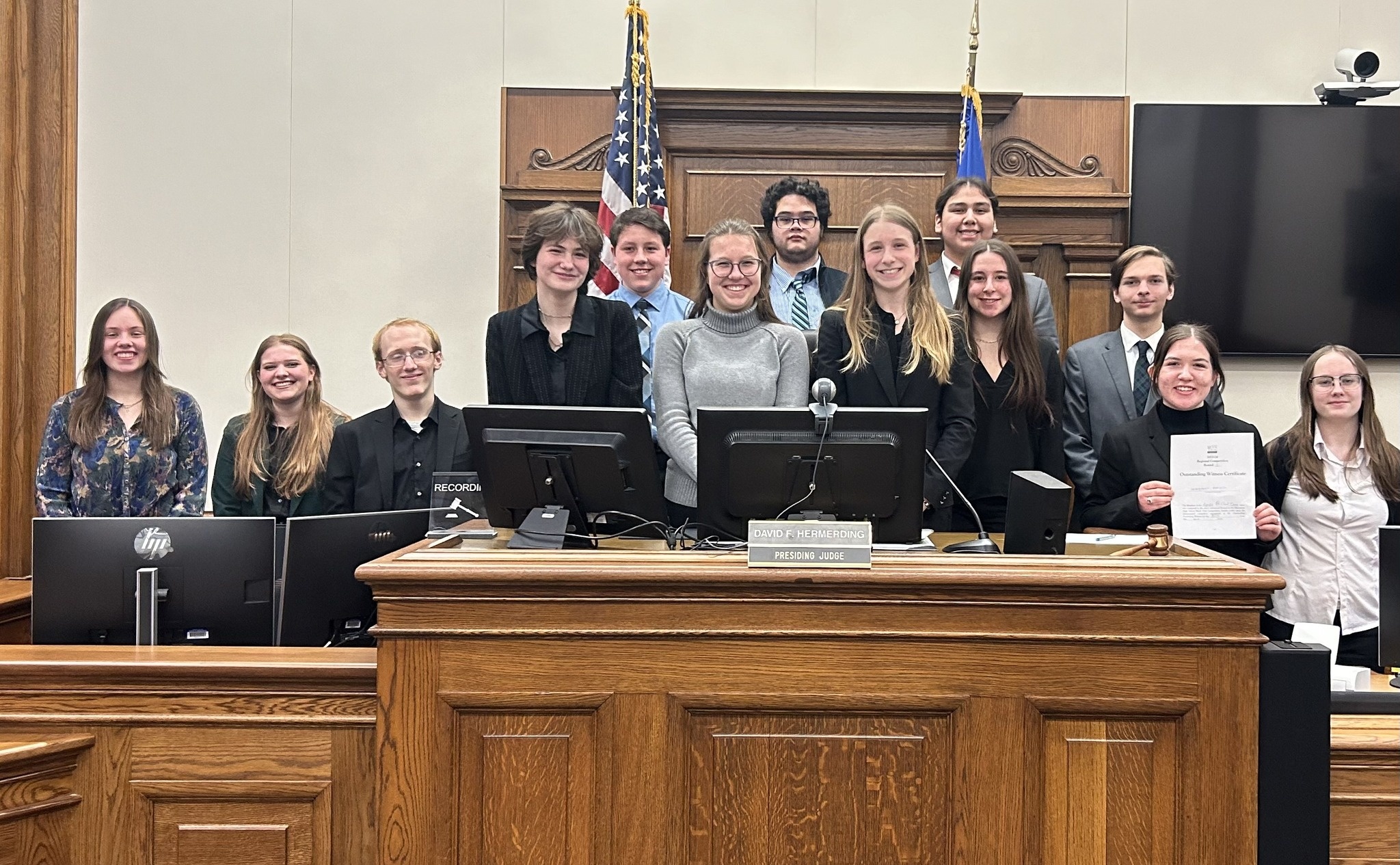 Mock Trial Team State Bound
